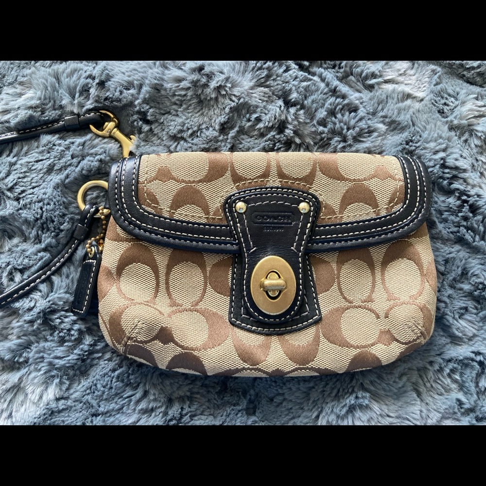 Coach wristlet